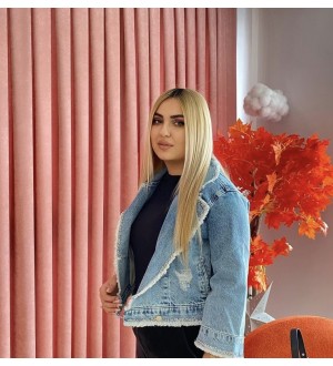 Tasarım Kot Ceket 