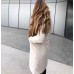 Krem Peluş Mont