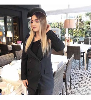 Siyah Blazer Ceket