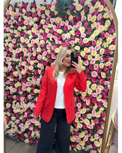 Kırmızı SİSS Blazer Ceket