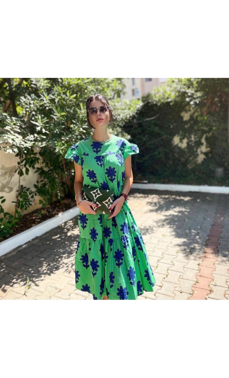 Yeşil Merry Elbise